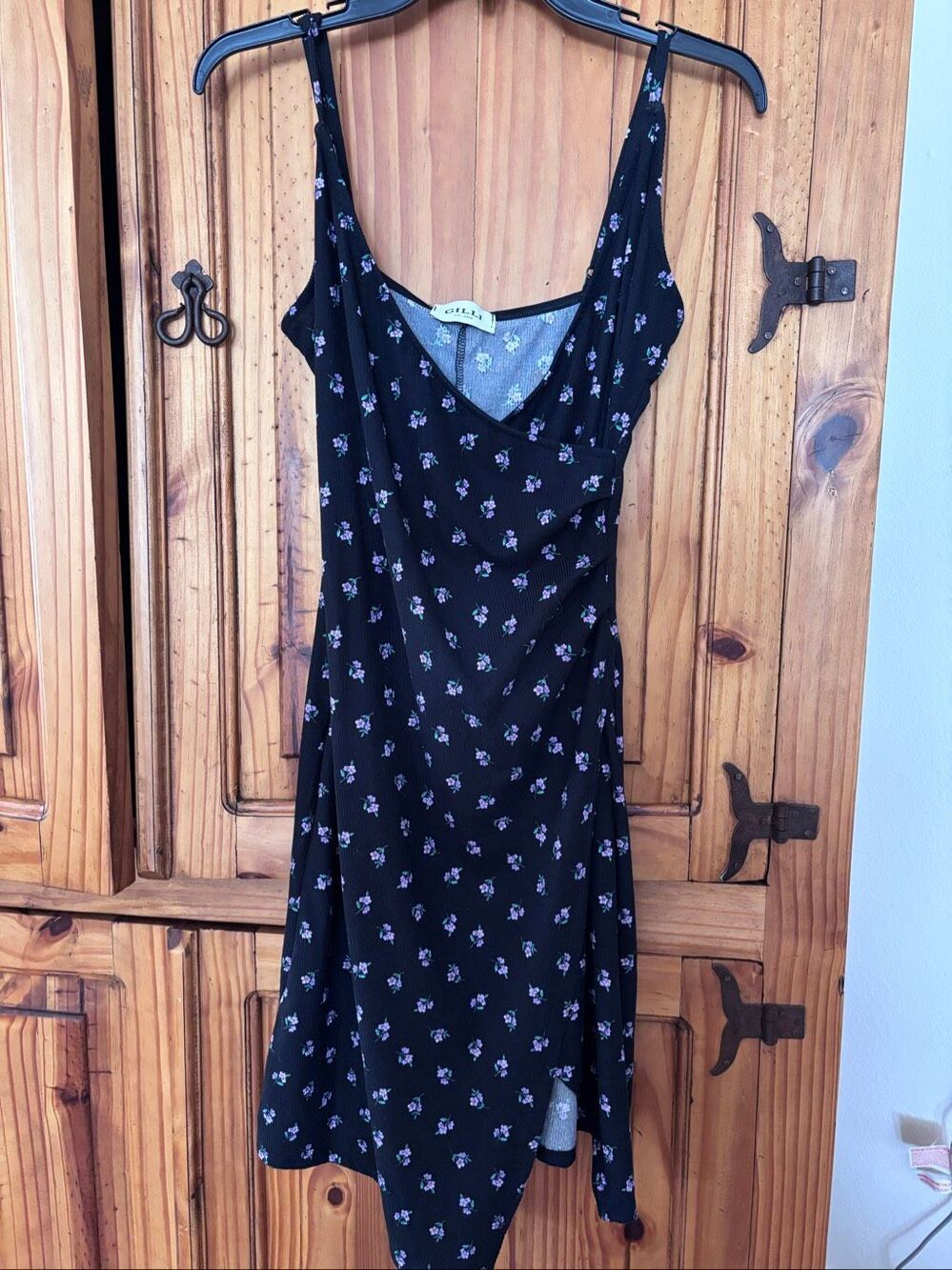 NWT Gilli Mini Slip Dress w/Front Hem Slit